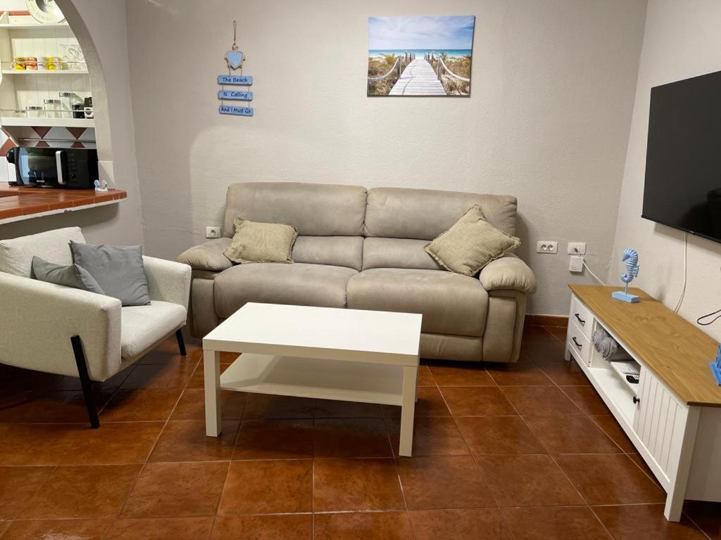 Apartmán Casa Tortuga 1Era Linea De Playa Alcalá la Real Exteriér fotografie